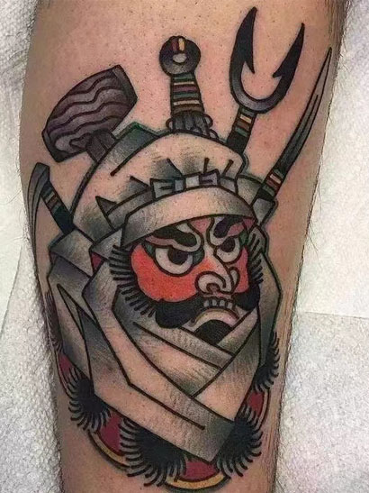 传统纹身作品